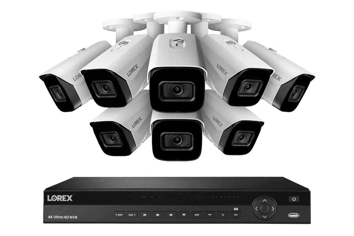 Lorex 4K (16 Camera Capable) 6TB Wired NVR System with Nocturnal 3 Smart IP Bullet Cameras with Listen-In Audio and 30FPS - Image 6