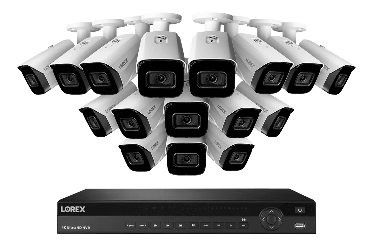 Lorex 4K (16 Camera Capable) 6TB Wired NVR System with Nocturnal 3 Smart IP Bullet Cameras with Listen-In Audio and 30FPS - Image 8