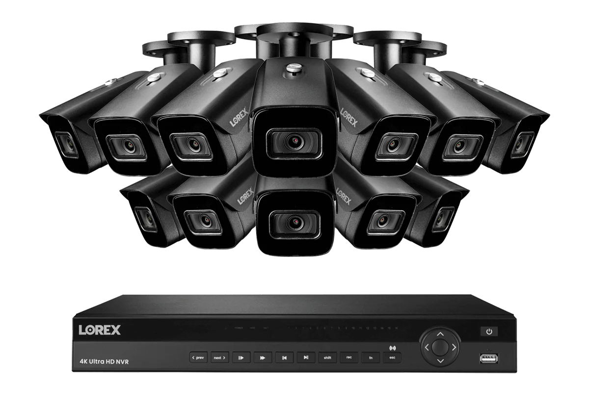 Lorex 4K (16 Camera Capable) 6TB Wired NVR System with Nocturnal 3 Smart IP Bullet Cameras with Listen-In Audio and 30FPS - Image 9