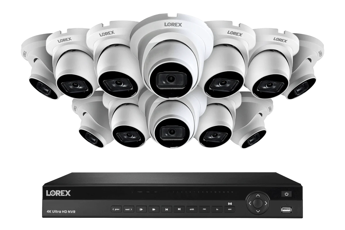 Lorex 4K (16 Camera Capable) 6TB Wired NVR System with Nocturnal 3 Smart IP Dome Cameras with Listen-In Audio and 30FPS - Image 7