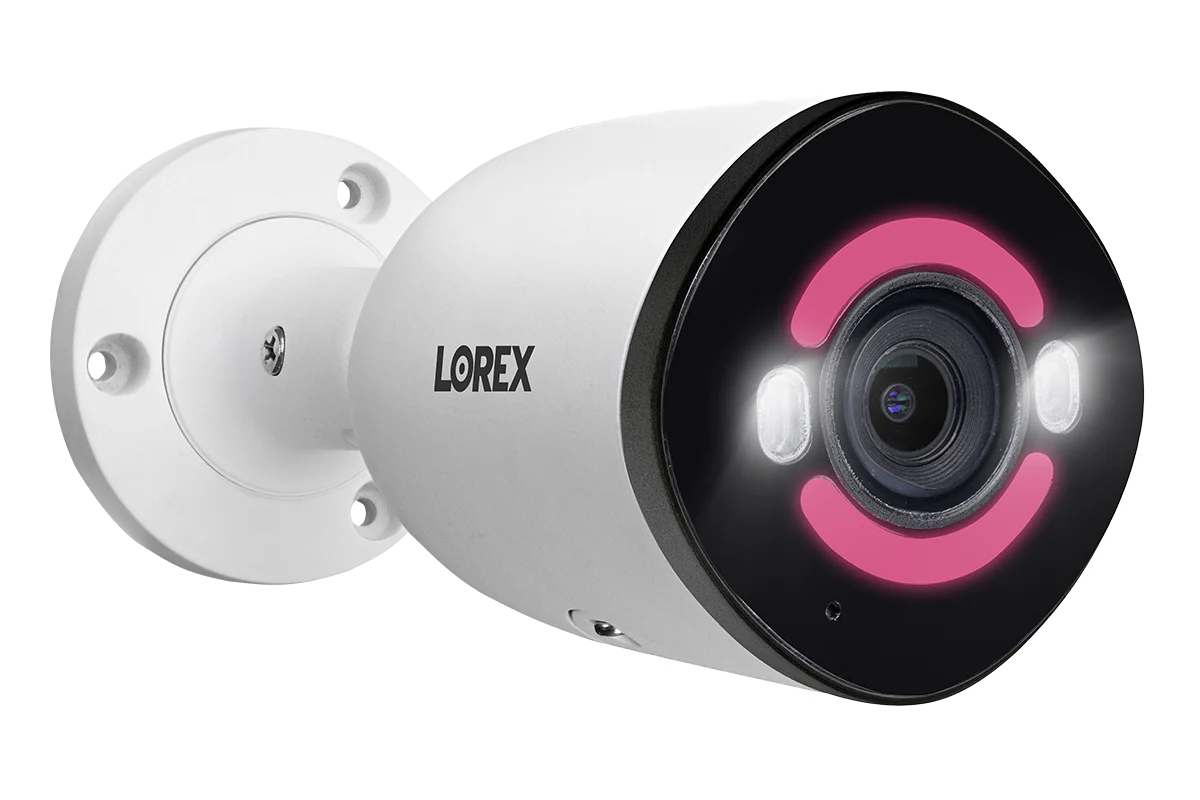 Lorex 4K+ 12MP IP Wired Bullet Security Camera with Smart Security Lighting - Image 5