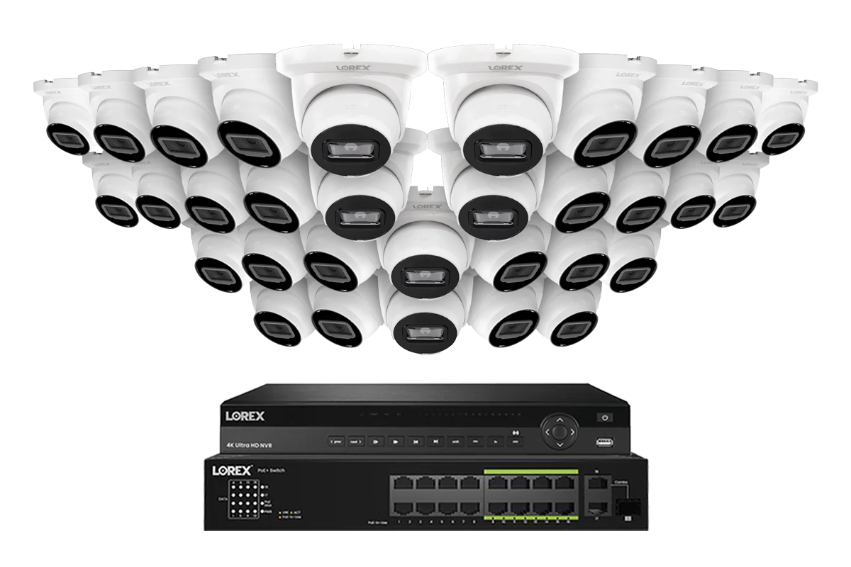 Lorex Elite Series NVR with A4 4MP (2K) IP Turret Cameras - 4K 32-Channel 8TB Wired System - Image 11