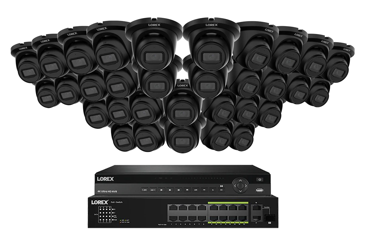 Lorex Elite Series NVR with A4 4MP (2K) IP Turret Cameras - 4K 32-Channel 8TB Wired System - Image 9