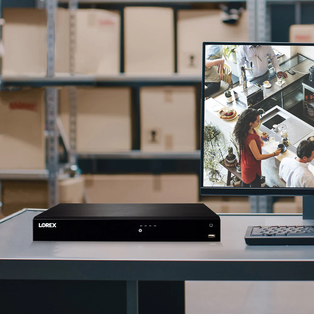 Lorex Fusion Series 4K 16 Camera Capable (Wired or Fusion Wi-Fi) 6TB Wired NVR System with H20 IP Dual Lens Cameras - Image 4