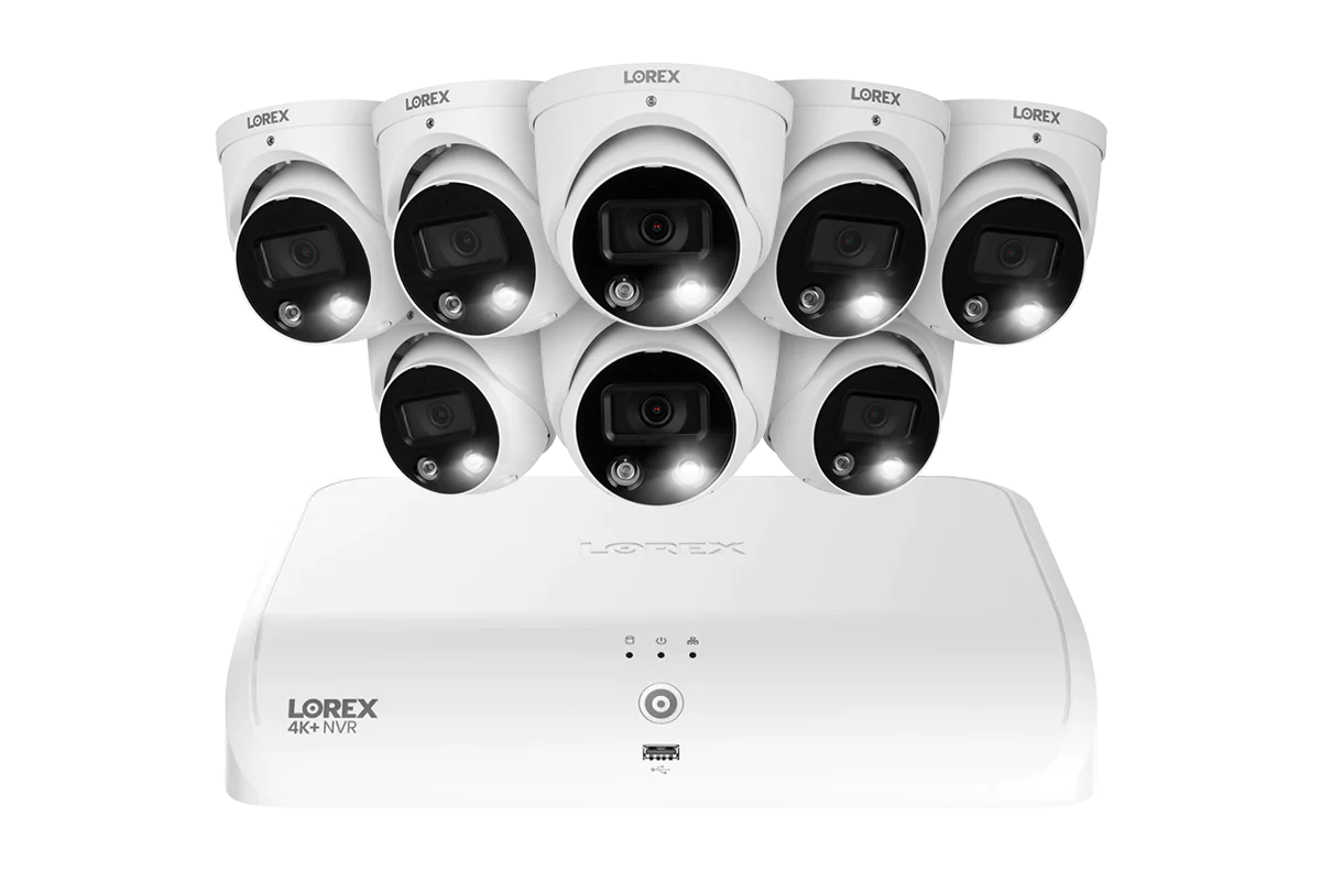 Lorex Fusion Series 4K+ 16 Channel (8 Wired + 8 Fusion Wi-Fi) 2TB Wired System with H13 Wired 4K IP Dome Cameras - Image 6