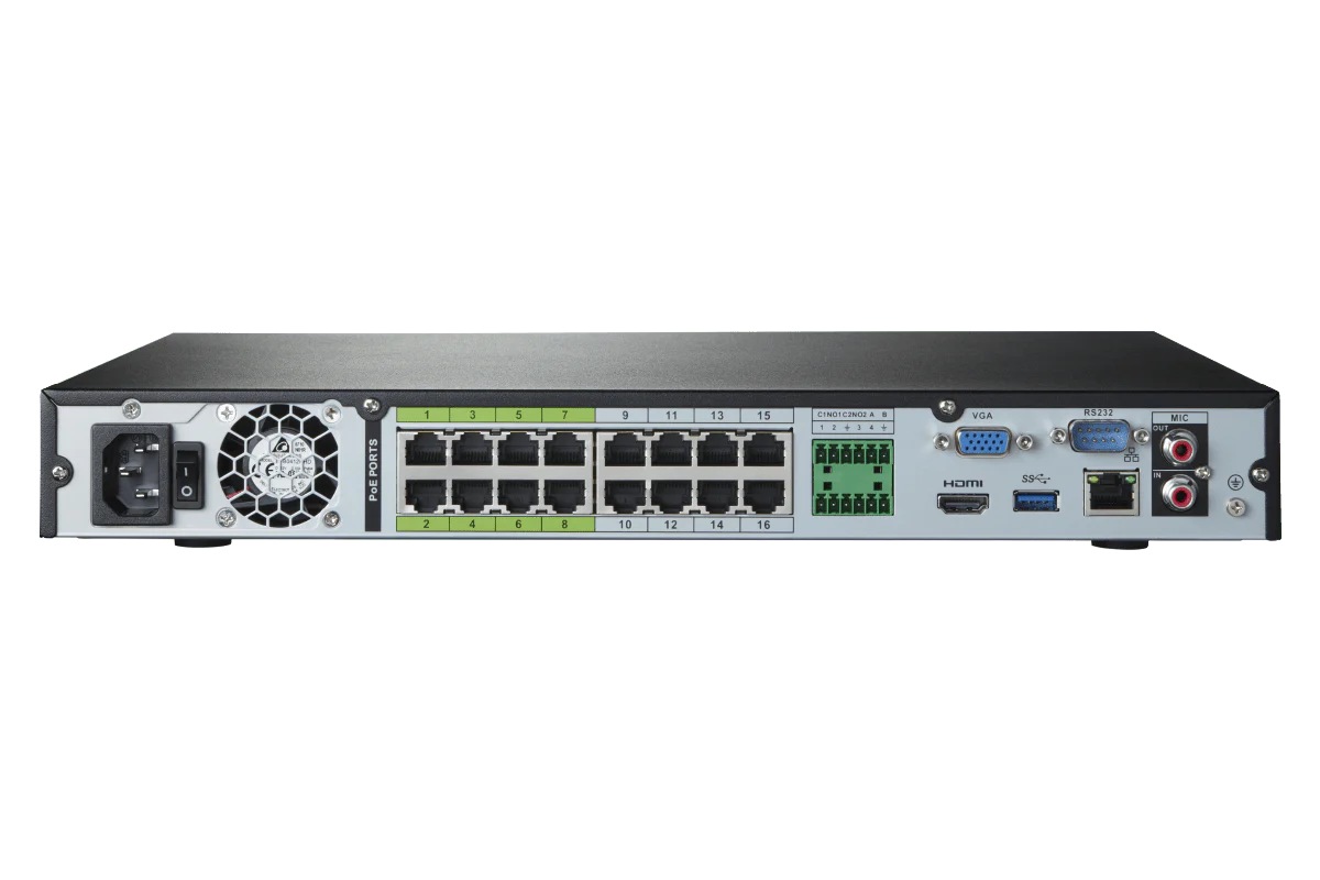 Lorex Elite Series NVR with H10 (H Series) IP Bullet Cameras - 4K 16-Channel 3TB Wired System - Image 5