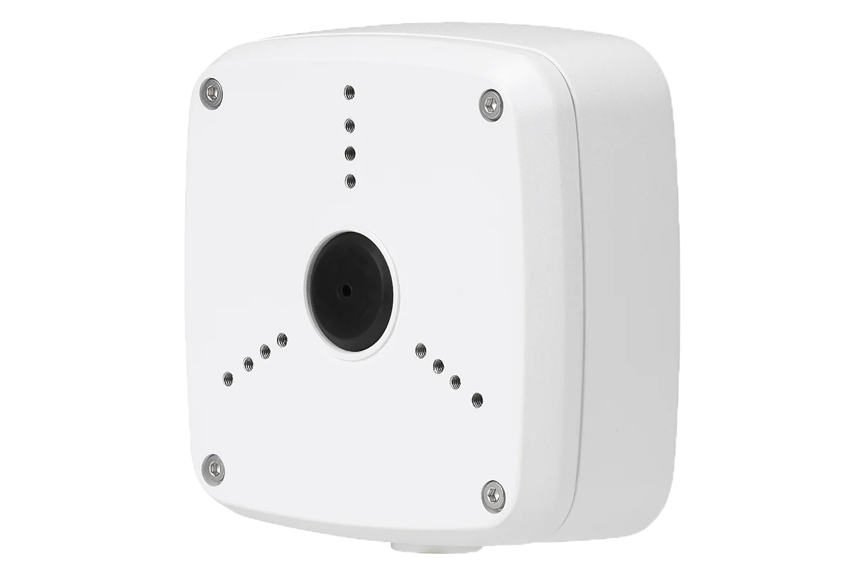 Outdoor Square Junction Box for 3 Screw Base Cameras (Metal) - Image 3